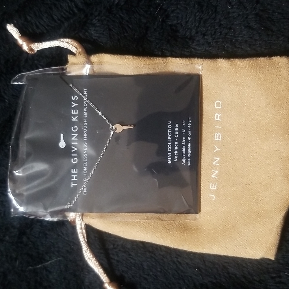 The giving key necklace